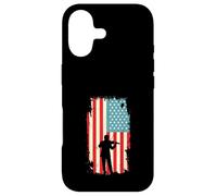 Custodia per iPhone 17 American Flag Violinista Orchestra String Instrument