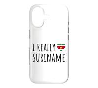 Custodia per iPhone 17 Amo davvero il Suriname