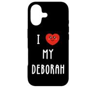 Custodia per iPhone 17 Amo Deborah Nome Divertente