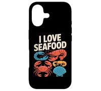 Custodia per iPhone 17 Amo gli appassionati di frutti di mare Vita marina