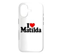 Custodia per iPhone 17 AMO IL CUORE MATILDA TILDA TIL MATTY