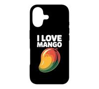 Custodia per iPhone 17 Amo il mango, frutta tropicale, motivo Passion
