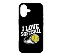 Custodia per iPhone 17 Amo il softball Passion Ball Dynamic Motion