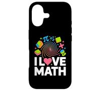 Custodia per iPhone 17 Amo la matematica Pi Geometria Algebra Appassionato