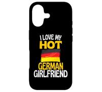Custodia per iPhone 17 Amo la mia calda ragazza tedesca divertente relazione tedesca