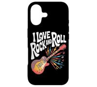 Custodia per iPhone 17 Amo la musica rock and roll per chitarra