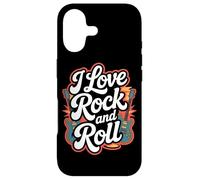 Custodia per iPhone 17 Amo la musica rock and roll per chitarra