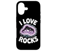 Custodia per iPhone 17 Amo Rocks Geode Crystal Lovers