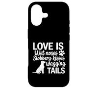 Custodia per iPhone 17 Amore Bagnato Nasi Slobbery Baci Scodinzolante Code Amante dei cani