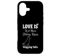Custodia per iPhone 17 Amore Bagnato Nasi Slobbery Baci Scodinzolante Code Amante dei cani