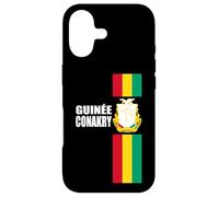 Custodia per iPhone 17 Amore Guinea Guinée Conakry Con Emblema Guinéen