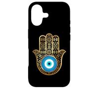 Custodia per iPhone 17 Amuleto malocchio Hamsa mano Mandala