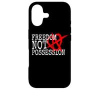 Custodia per iPhone 17 Anarchia relazionale Freedom Not Possession Poliamore
