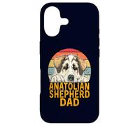 Custodia per iPhone 17 Anatolian Shepherd Papà Retro Vintage I miei cani sono il mio cardio