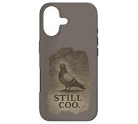 Custodia per iPhone 17 Ancora Coo Pigeon Minimalist Animal Bird Urban