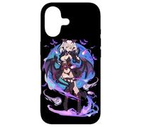 Custodia per iPhone 17 Anime Demon Girl Japanese Aesthetic Waifu Kawaii Otaku Art