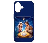 Custodia per iPhone 17 Anime Nativity Christmas Design - Kawaii Manger Scene Art