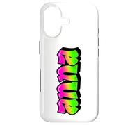 Custodia per iPhone 17 Anna Graffiti Nome Personalizzato Verde Rosa Donne Ragazze