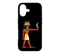 Custodia per iPhone 17 Antico dio egizio Heru Khuti Kemet Falcon Divinità Muro