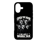 Custodia per iPhone 17 Apri la porta Vogliamo solo parlare Chihuahua divertente