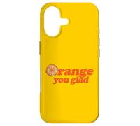 Custodia per iPhone 17 Arancia, sei contento, illustrazione, zesty