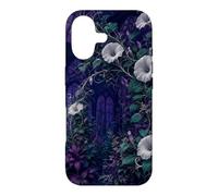 Custodia per iPhone 17 Arco Moonflower nel giardino di mezzanotte
