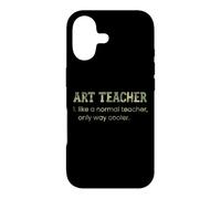 Custodia per iPhone 17 Art Teacher Like A Normal Teacher Only Way Cooler Dizionario