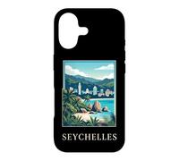 Custodia per iPhone 17 Arte di viaggio sulla spiaggia delle isole tropicali delle Seychelles