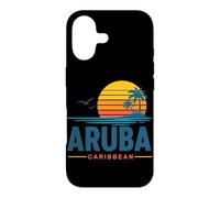 Custodia per iPhone 17 Aruba Caraibi Retro Tramonto Vacanza
