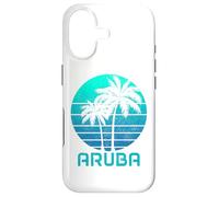 Custodia per iPhone 17 Aruba Vintage Souvenir Pride Palme Surfer Beach