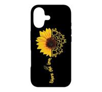 Custodia per iPhone 17 ASL American Sign Language Sunflower Share the Love