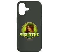 Custodia per iPhone 17 Assenzio Bevitore Fata Verde Art Nouveau Stile Assenzio