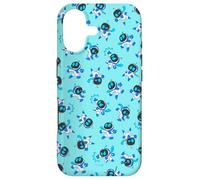 Custodia per iPhone 17 Astro Bot All-Over Print Repeating Poses Aqua Video Game