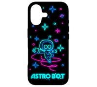 Custodia per iPhone 17 Astro Bot Neon Style Stars and Planets Video Game