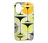 Custodia per iPhone 17 Atomic - Martini ispirati agli anni Cinquanta, colore: grigio, lime, crema