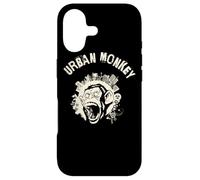 Custodia per iPhone 17 Attenzione alla scimmia selvaggia urbana, le scimmie sono