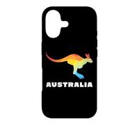 Custodia per iPhone 17 Australia Canguro Colorato Geometrico Patriottico Expatriate