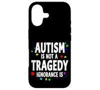 Custodia per iPhone 17 Autism Is Not A Tragedy Ignorance Is Supporto