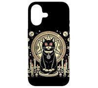 Custodia per iPhone 17 Ave Lucipurr Satanic Baphomet Cat Simbolo occulto