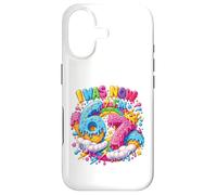 Custodia per iPhone 17 Avevo 6 anni Ora sono 7 Drip Six Seven 7th Birthday Ice Cream Drip