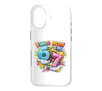 Custodia per iPhone 17 Avevo 6 anni Ora sono 7 Drip Six Seven 7th Birthday Ice Cream Drip
