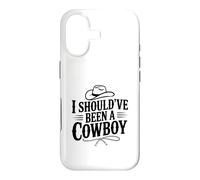 Custodia per iPhone 17 Avrei dovuto essere un cowboy vintage umorismo occidentale
