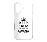 Custodia per iPhone 17 Awana Souvenirs/'Mantieni la calma e vai ad Awana! ' Design
