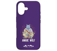 Custodia per iPhone 17 AWARE WOLF - Divertente gioco di parole per meditazione dei lupi