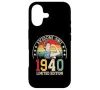 Custodia per iPhone 17 Awesome Since 1940-86° compleanno femminile vintage empowered