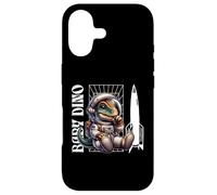 Custodia per iPhone 17 Baby Roar Astronaut Dinosaur Dino Space Cosmic Galactic Art