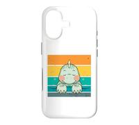 Custodia per iPhone 17 Baby T.Rex che dorme pacifico dinosauro carino preistorico