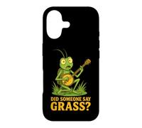 Custodia per iPhone 17 Backprint | Grasshopper-Banjo Bluegrass-Festival Music Banjo