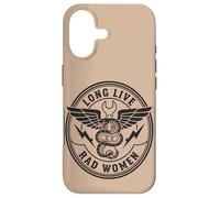 Custodia per iPhone 17 Bad Women Snake Pugnale Vintage Rebel Grafica