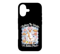 Custodia per iPhone 17 Baking The World A Better Place Cute Goose Pun Bake Design